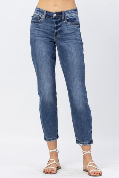 Plus & Regular Classic Clean Boyfriend Jeans