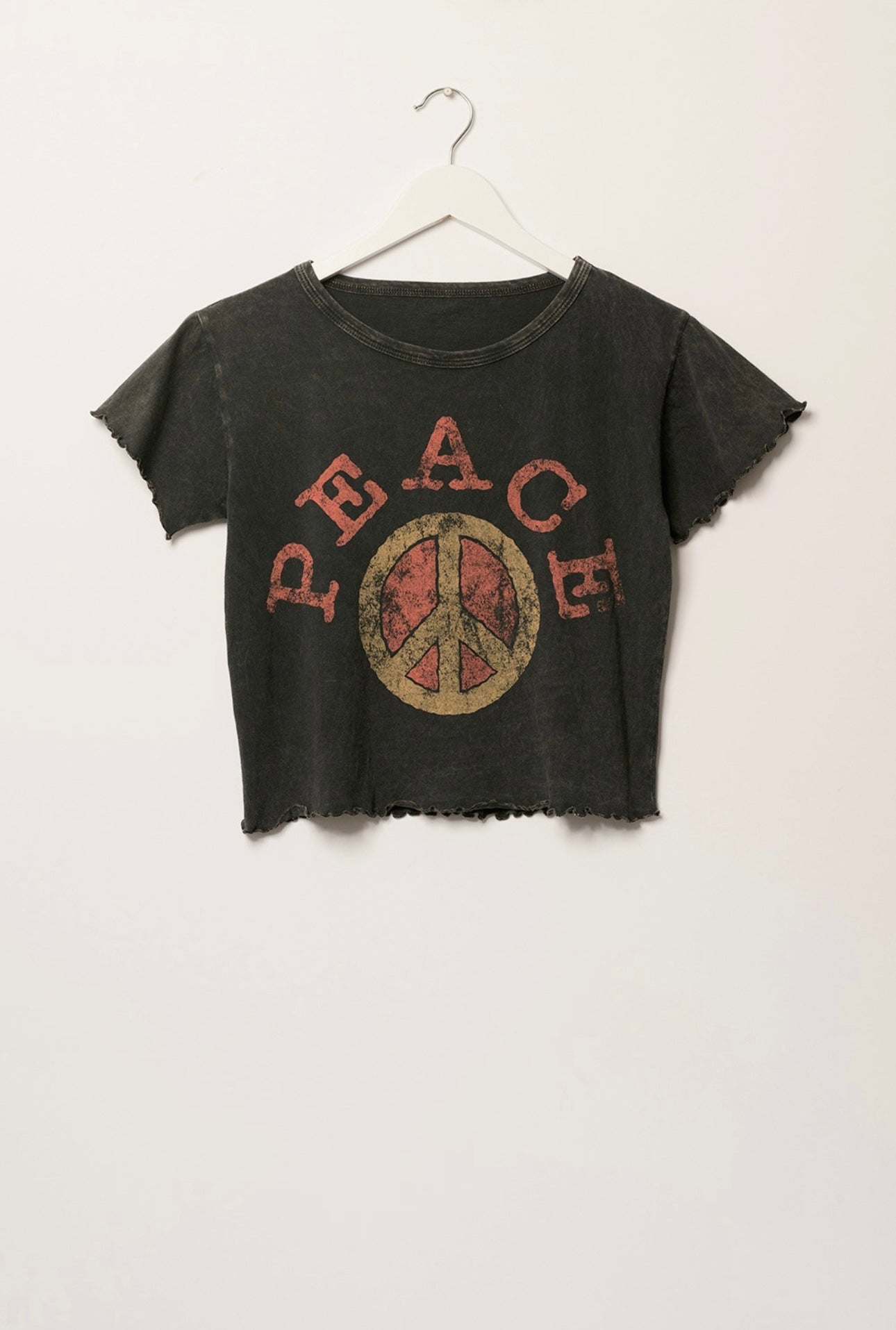 Peace Cropped Top