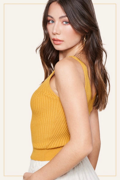 Marigold Sweater Tank