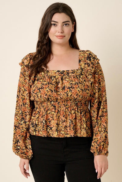 Plus October Skies Blouse