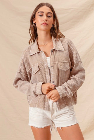 Loose Fit Shacket