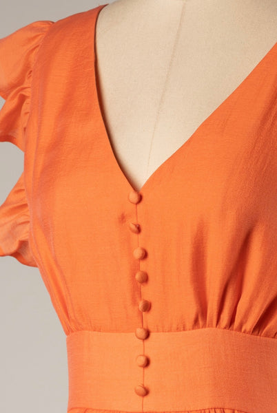 Orange Squeeze Breeze Dress
