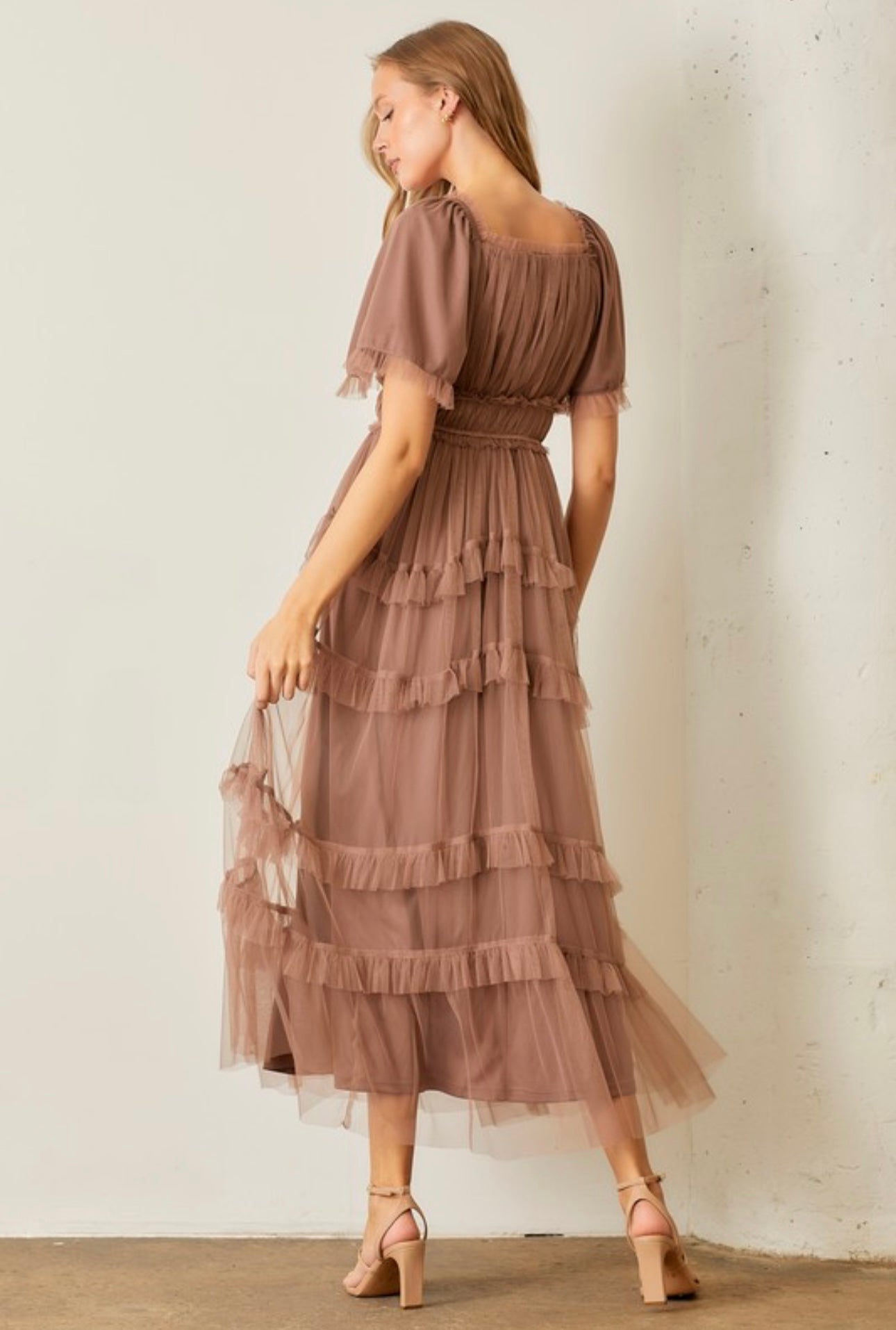 Plus Tulle Maxi Dress – Prasada Boutique