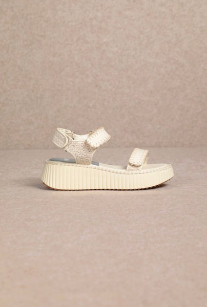 Darcy Modern Platform Velcro Sandals