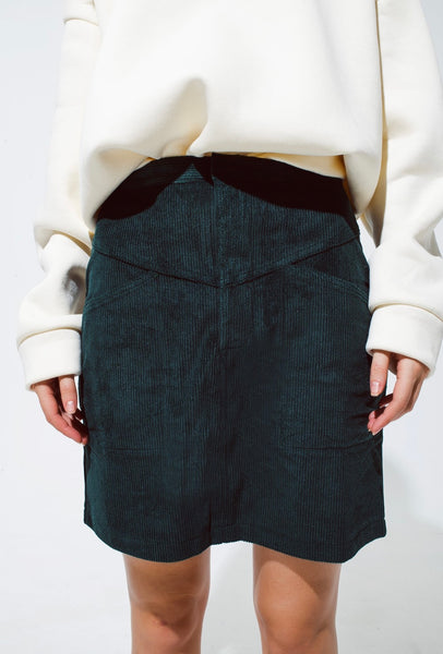 Corduroy Skirt
