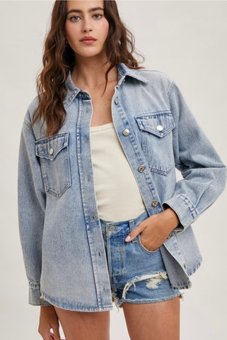 Denim Shacket