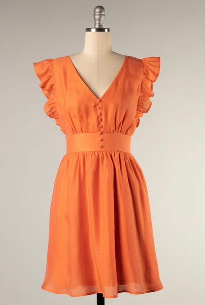 Orange Squeeze Breeze Dress
