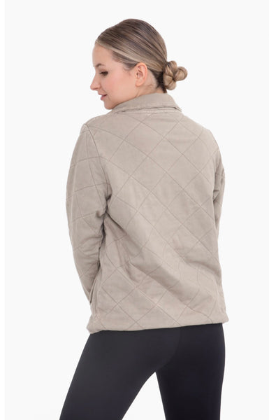 Quilted Pull Over