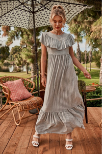 Ruffle Maxi Dress