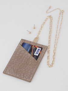 Card Wallet Lanyard
