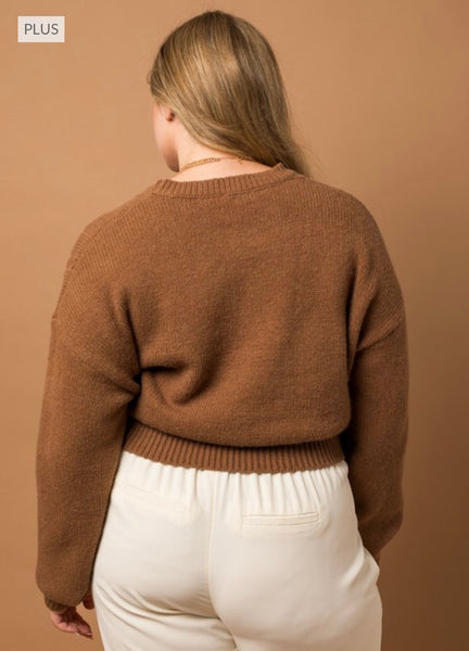 Plus & Regular Sweater Weather Top