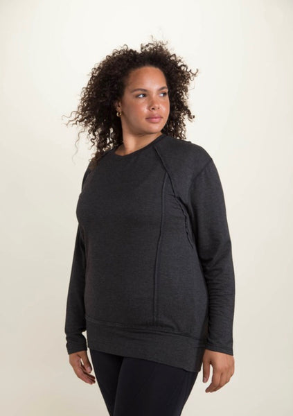 Plus Charcoal Top