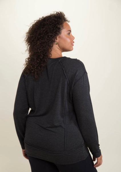 Plus Charcoal Top
